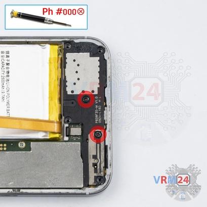How to disassemble ZTE Blade S7, Step 8/1