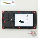 Cómo desmontar Sony Ericsson Xperia X10, Paso 3/1