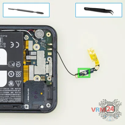 Cómo desmontar HTC U11, Paso 11/1