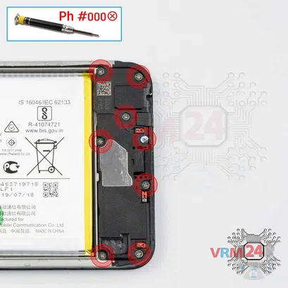 Como desmontar vivo Y12, Passo 9/1