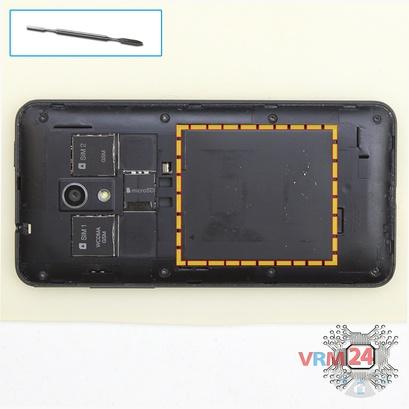 How to disassemble HTC Desire 700, Step 2/1