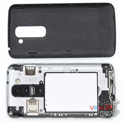 How to disassemble LG G2 mini D618, Step 1/2