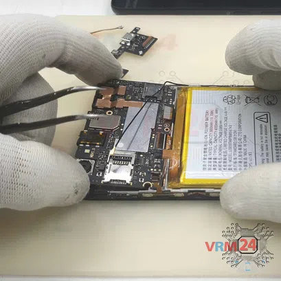 How to disassemble ZTE Blade A3, Step 12/3