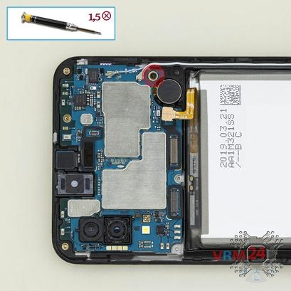Cómo desmontar Samsung Galaxy A20 SM-A205, Paso 10/1