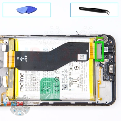 How to disassemble Realme Narzo 30, Step 16/1