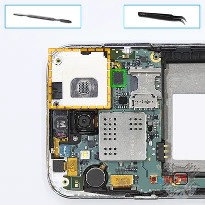 Cómo desmontar Samsung Galaxy Win GT-i8552, Paso 6/1