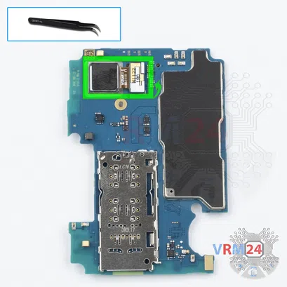 How to disassemble Samsung Galaxy A02 SM-A022, Step 15/1