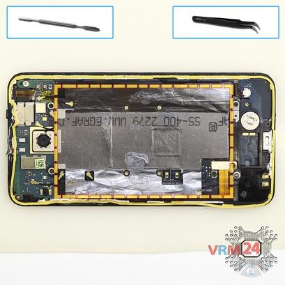 How to disassemble HTC Butterfly, Step 4/1