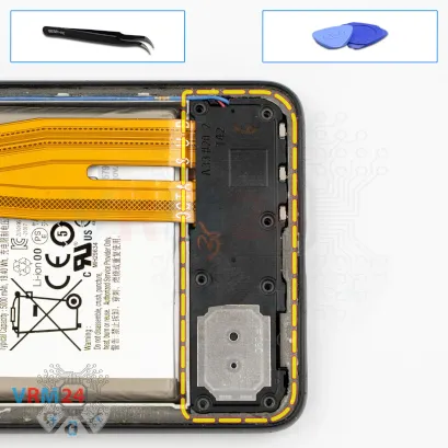 How to disassemble Samsung Galaxy A33 SM-A336, Step 8/1