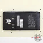 Как разобрать Lenovo Vibe P1m, Шаг 2/2