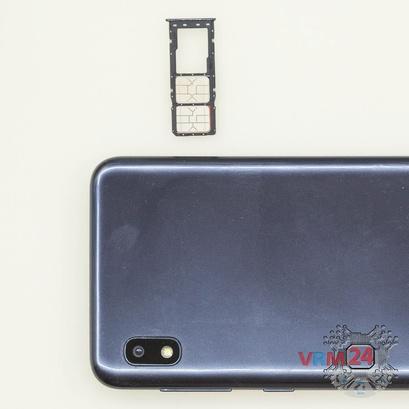 How to disassemble Samsung Galaxy A10 SM-A105, Step 1/2