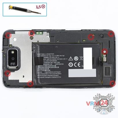How to disassemble ZTE Grand Memo, Step 2/1