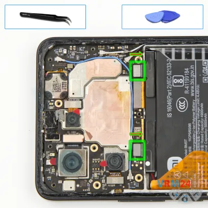 Como desmontar Xiaomi Poco X6 Pro por si mesmo, Passo 7/1