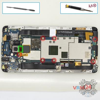 How to disassemble HTC One Max, Step 6/1