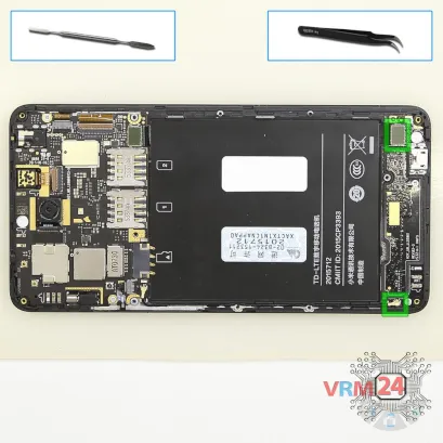 How to disassemble Xiaomi RedMi Note 2 Prime, Step 5/1