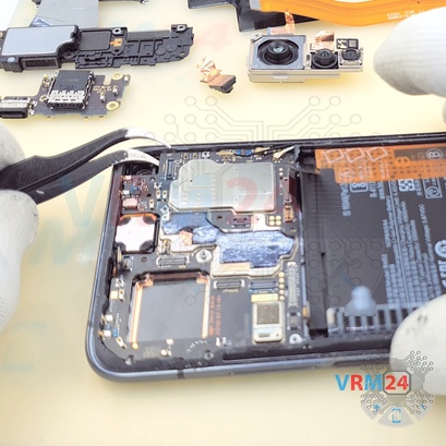 How to disassemble Xiaomi Mi 10T Pro, Step 17/3