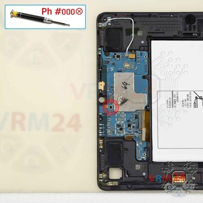 Cómo desmontar Samsung Galaxy Tab S5e SM-T720, Paso 17/1