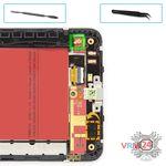 How to disassemble HTC Desire 400, Step 11/1