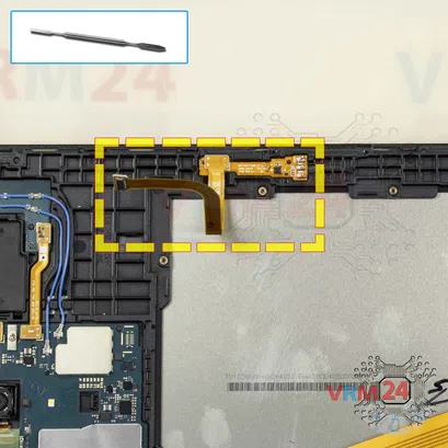 Как разобрать Samsung Galaxy Tab A 10.5'' SM-T590, Шаг 12/1