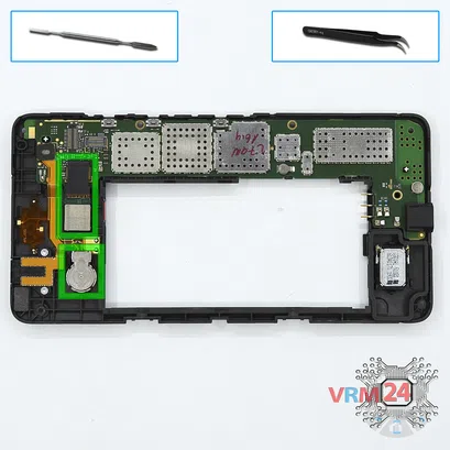 Cómo desmontar Microsoft Lumia 640 DS RM-1077, Paso 5/1