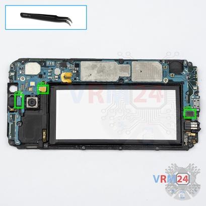 How to disassemble Samsung Galaxy A8 (2016) SM-A810S, Step 10/1