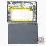 Cómo desmontar Lenovo Tab 4 TB-X304L, Paso 1/2