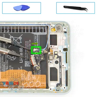 Como desmontar Xiaomi 12 Lite por si mesmo, Passo 14/1