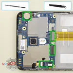 How to disassemble Meizu M5 M611H, Step 15/1