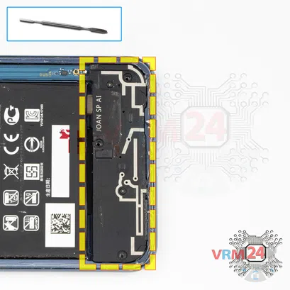 Как разобрать LG V30 Plus US998, Шаг 8/1