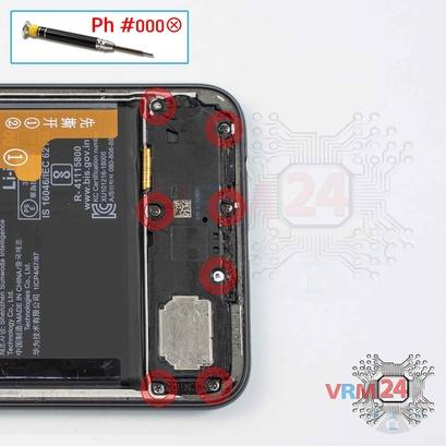How to disassemble Huawei Honor 9C, Step 10/1