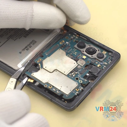 Cómo desmontar Samsung Galaxy A71 5G SM-A7160, Paso 15/3