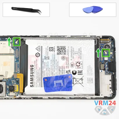 How to disassemble Samsung Galaxy M55 SM-M556, Step 10/1