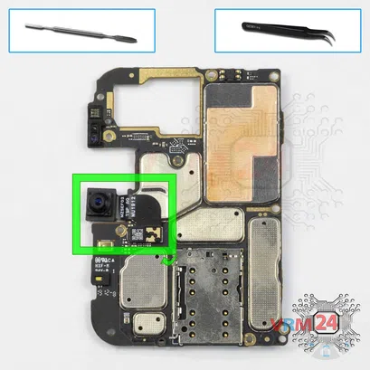 How to disassemble Meizu Note 9 M923H, Step 17/1