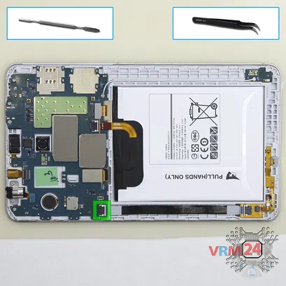 Cómo desmontar Samsung Galaxy Tab A 7.0'' SM-T285, Paso 4/1