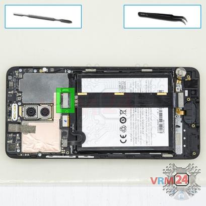 How to disassemble Meizu M6 Note M721H, Step 10/1