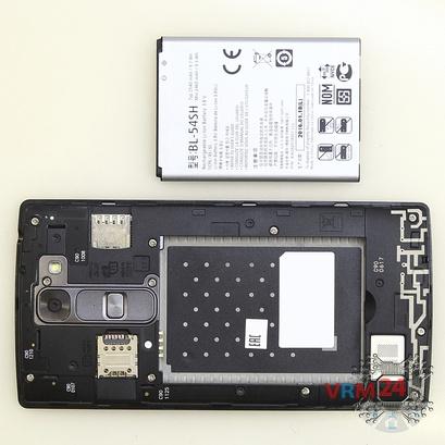 How to disassemble LG G4c H522y, Step 2/2