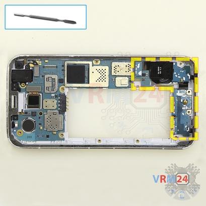 Cómo desmontar Samsung Galaxy S5 mini SM-G800, Paso 12/1