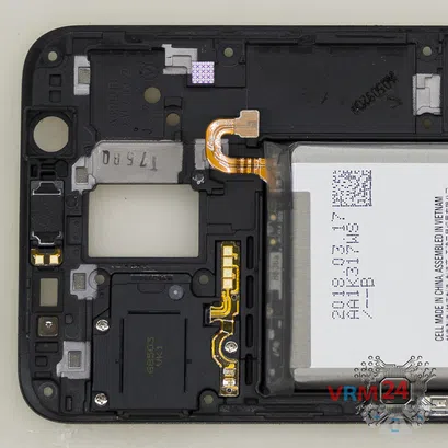 Cómo desmontar Samsung Galaxy A6 Plus (2018) SM-A605, Paso 11/2