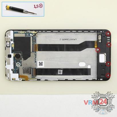 Как разобрать Asus ZenFone 3 Max ZC520TL, Шаг 4/1