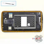 How to disassemble LG K10 K430DS, Step 4/1