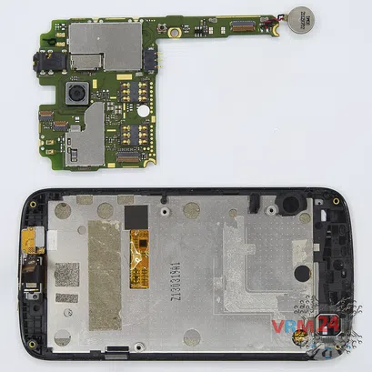 How to disassemble ZTE Blade C, Step 7/2