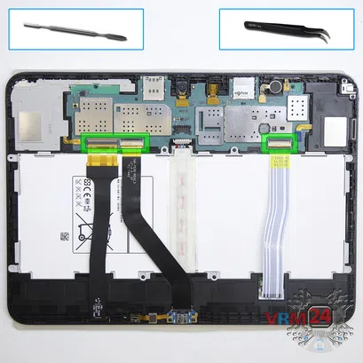 How to disassemble Samsung Galaxy Tab 4 10.1'' SM-T531, Step 3/1