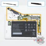 How to disassemble Lenovo Tab 2 A10-70, Step 14/1