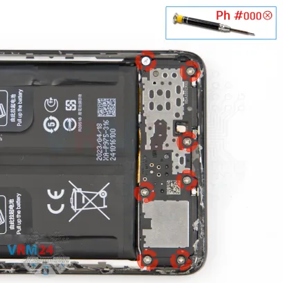 Cómo desmontar Realme 11 Pro Plus, Paso 8/1