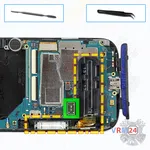 Como desmontar Samsung Galaxy S4 Zoom SM-C101 por si mesmo, Passo 13/1