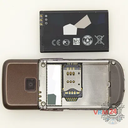 How to disassemble Nokia 8800 Arte RM-233, Step 2/2