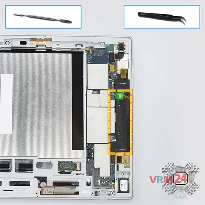 How to disassemble Sony Xperia Tablet Z, Step 15/1