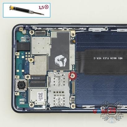 How to disassemble Nokia 8 TA-1004, Step 13/1
