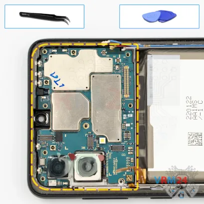 How to disassemble Samsung Galaxy A33 SM-A336, Step 16/1