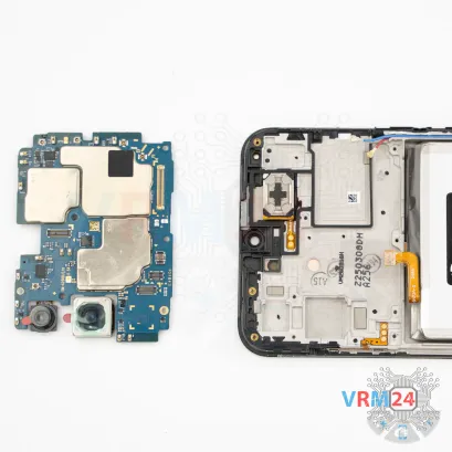 Como desmontar Samsung Galaxy A25 SM-A256 por si mesmo, Passo 17/2